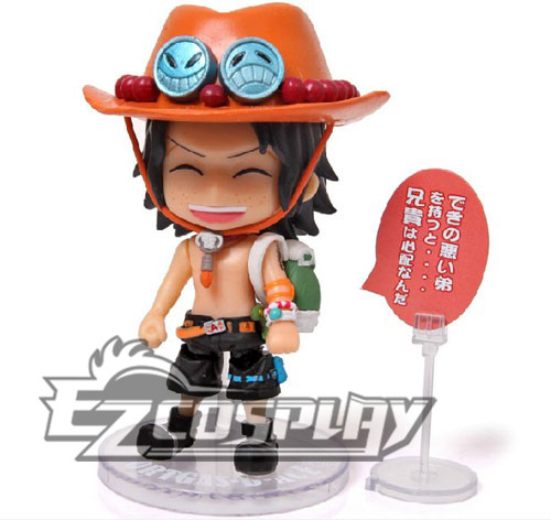 ITL Manufacturing One Piece  Cute ACE Garage Kit Model Doll  Anime Toys