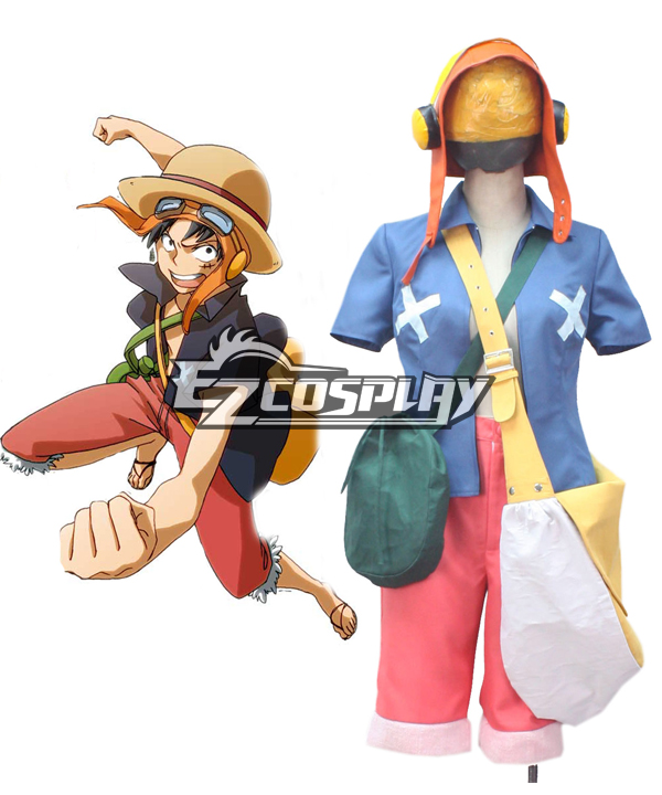 ITL Manufacturing One Piece Film Strong World MonkeyDLuffy Cosplay Costume