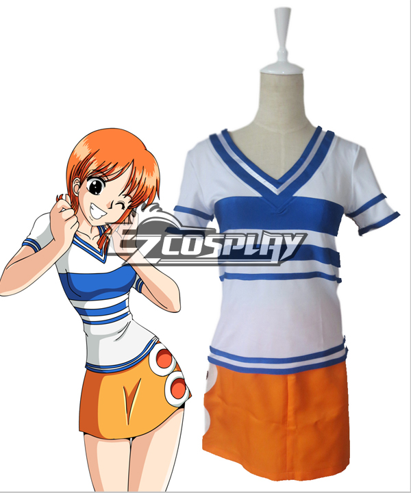 ITL Manufacturing One piece Nami Two Years ago Cosplay Costume