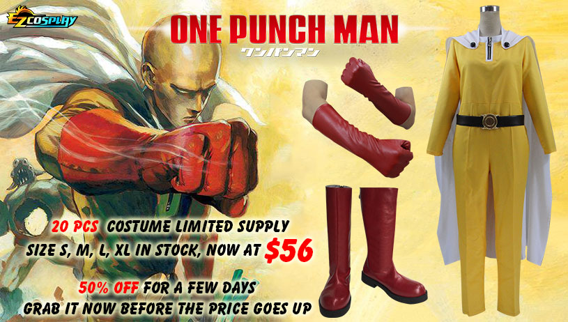 Ezcosplay - One Punch Man Costume Limited Supply at $56