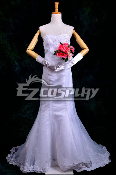 ITL Manufacturing ONE PIECE Boa Hancock Wedding Dress Cosplay Costume Deluxe-P4