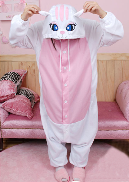 ITL Manufacturing Lovely Cat Kigurumi Costume Pajamas EKP0045