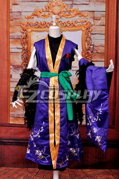 ITL Manufacturing Ruler Vocaloid-Gakupo Brake Yuet Wah Computer Embroidery Cosplay Costume