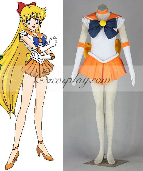 ITL Manufacturing Sailor Moon Minako Aino (Sailor Venus) Cosplay Costume