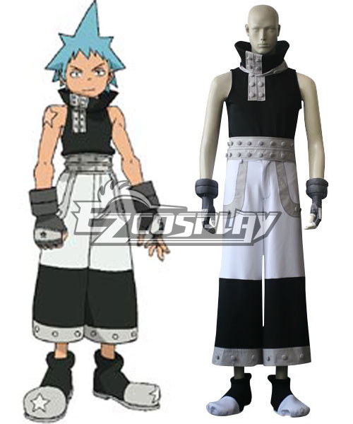 ITL Manufacturing Soul Eater Black Star Cosplay Costume