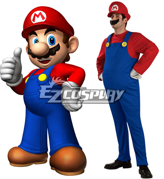 ITL Manufacturing Super Mario Bros Mario Adult Cosplay Costume