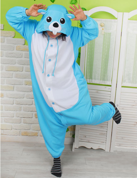 ITL Manufacturing Sweet Biber Kigurumi Costume Pajamas EKP0041
