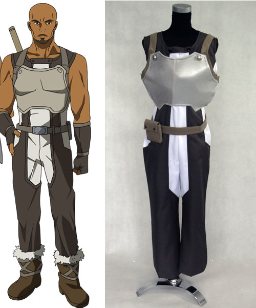 ITL Manufacturing Sword Art Online Agil Cosplay CostumeSpecial Sale