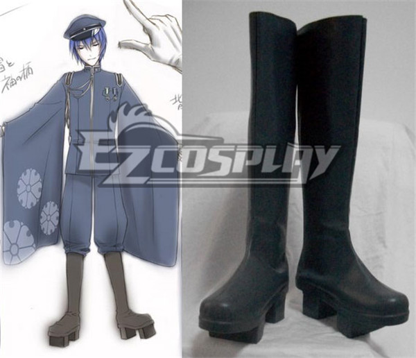 ITL Manufacturing Vocaloid Thousand Cherry Tree Kaito Cosplay Boots