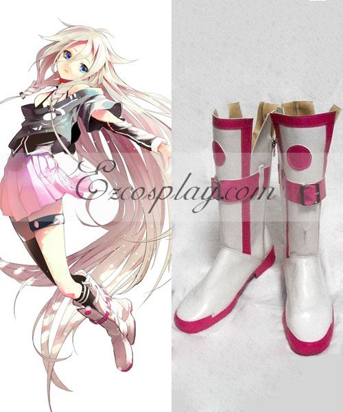 ITL Manufacturing Vocaloid 3 Library IA Cosplay Shoes