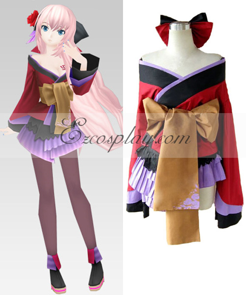 ITL Manufacturing Vocaloid Project Diva Geisha Luka Cosplay Costume