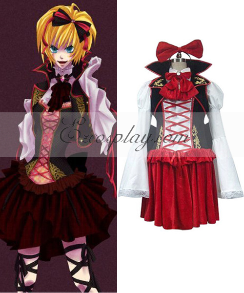 ITL Manufacturing Vocaloid Sandplay Singing of The Dragon Rin Cosplay Costume