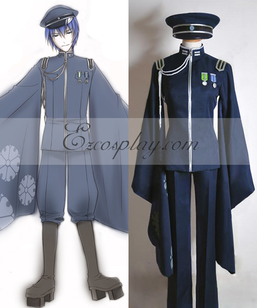ITL Manufacturing Vocaloid Thousand Cherry Tree Kaito Uniform Cosplay Costume