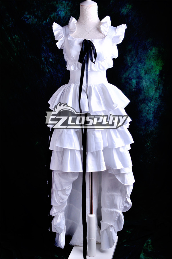 ITL Manufacturing Chobits Chii Pure White Dress Cosplay Costume Deluxe Version-Y190