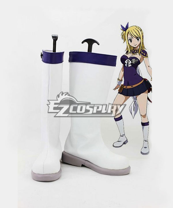 Details about   Fairy Tail Lucy Heartfilia Cosplay Shoes Boots Halloween 