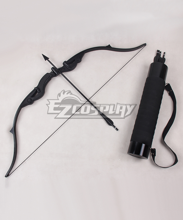 Hawkeye Quiver, Bow & Arrow Weapon Props - DeluxeAdultCostumes.com