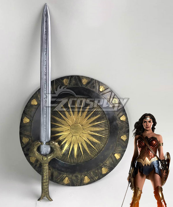 DC Comics Batman V Superman Dawn Of Justice Wonder Woman Diana Prince Cosplay Weapon Prop