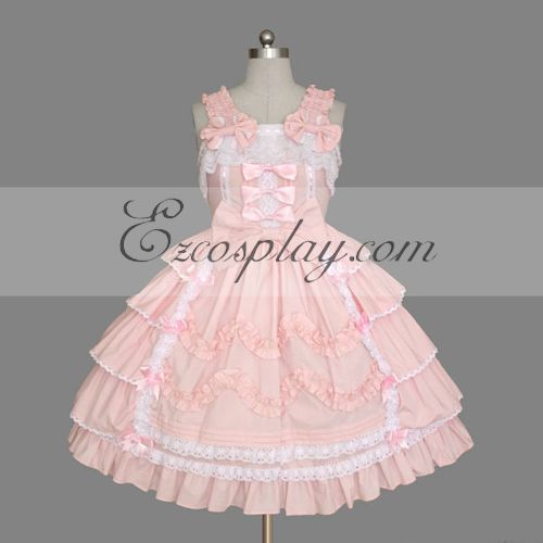 Pink Gothic Lolita Dress -LTFS0101
